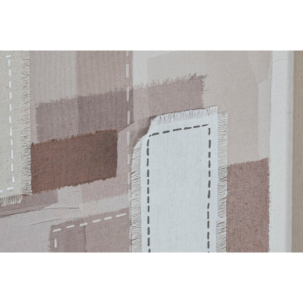 Abstrakti Kangastaulu 2-osainen Beige Harmaa