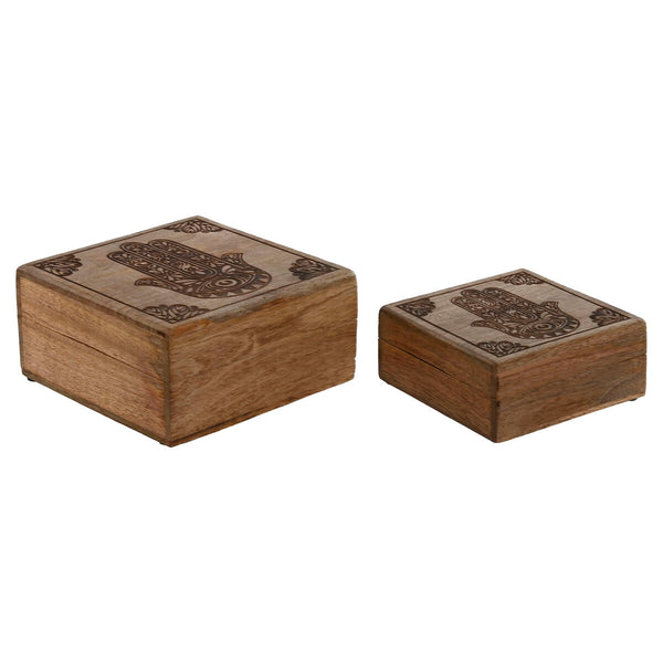 Mangopuinen Korurasia 18 x 18 x 9 cm, 2 kpl