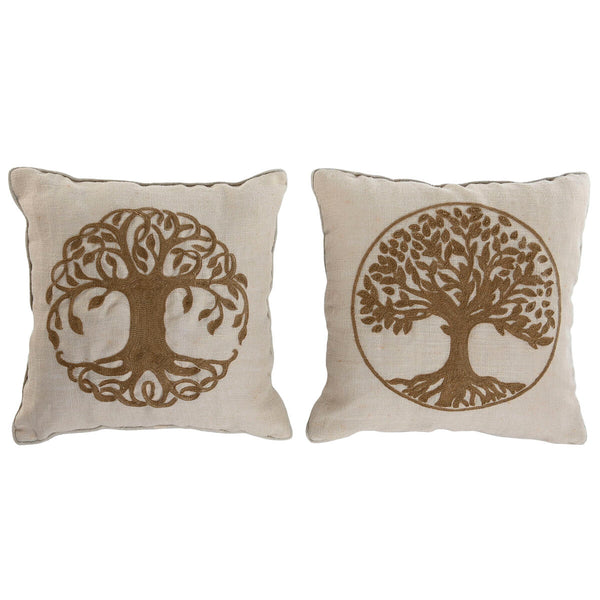 Romanttiset Koristetyynyt Puukuviolla 45x45 cm (2 kpl)