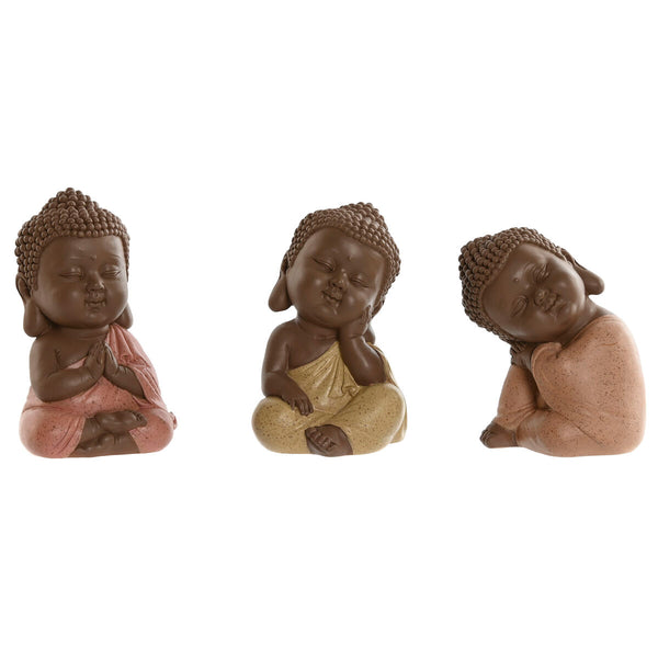Koristehahmo Buddha Oranssi Koralli Lime