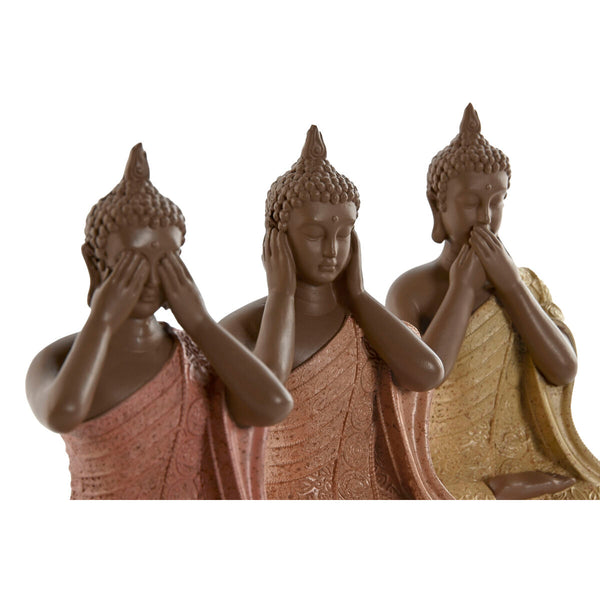 Buddha Koristehahmo Kolme Väriä Hartsi
