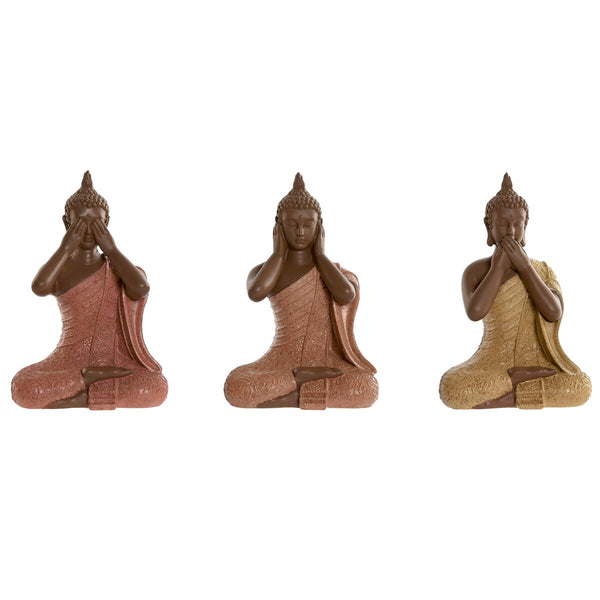Buddha Koristehahmo Kolme Väriä Hartsi