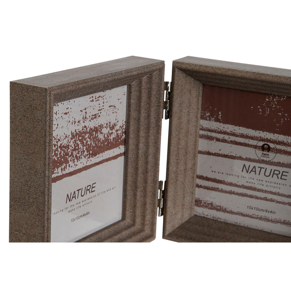 Kuvakehys Home ESPRIT, Ruskea ja Beige, 2 osaa