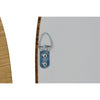 Home ESPRIT seinäpeili, ruskea beige, 55x75 cm, 4 osaa