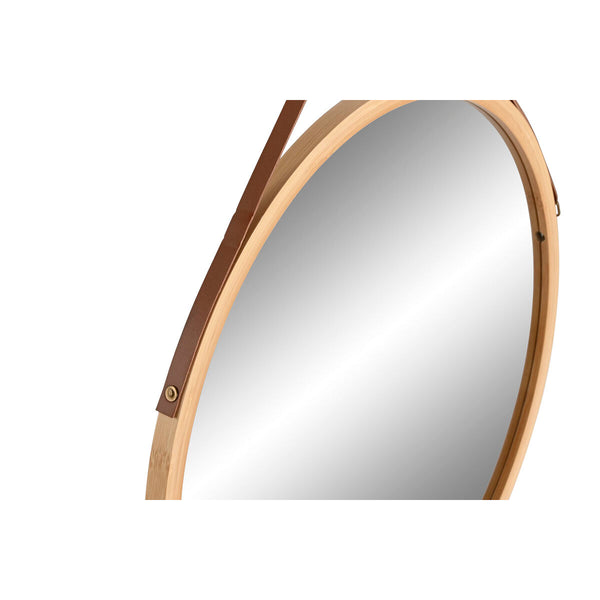 Pyöreä Seinäpeili Bambu 45 cm
