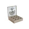 Home ESPRIT Haudukelaatikko, 2 osaa, Ruskea Beige