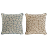 Välimeren Tyyny Sininen Beige 45x45 cm (2 kpl)