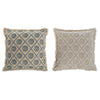 Home ESPRIT Sininen Beige Sisustustyyny 45x45 cm (2 kpl)