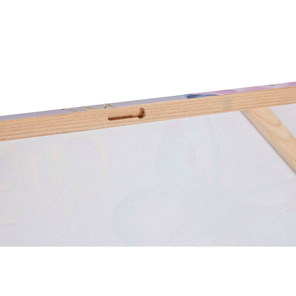 Käsinmaalattu Kangastaulu Home ESPRIT 60x90 cm