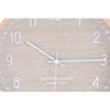 Home ESPRIT Seinäkello Beige Harmaa PVC