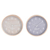 Home ESPRIT Seinäkello Beige Harmaa PVC