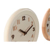 Seinäkello Home ESPRIT Beige Puu 30 cm