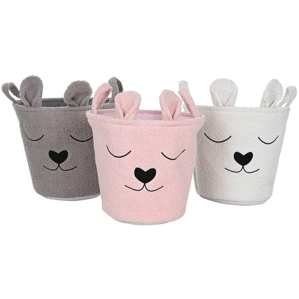 Koristekori Setti 3-osainen Ruskea Beige Pinkki