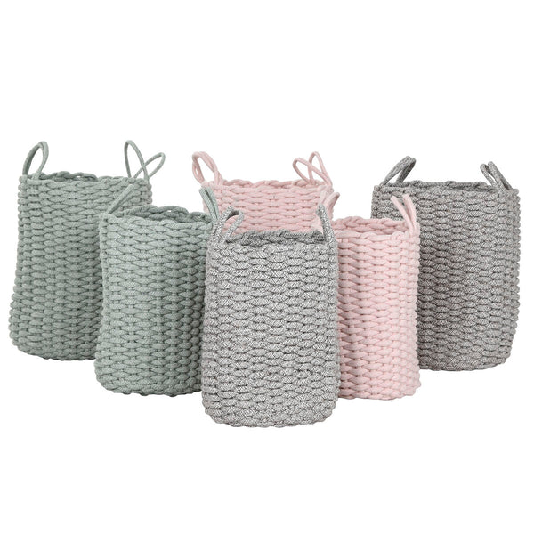 Korisetti Home ESPRIT Vihreä Harmaa Pinkki