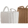 Korisetti Home ESPRIT Valkoinen ja Beige
