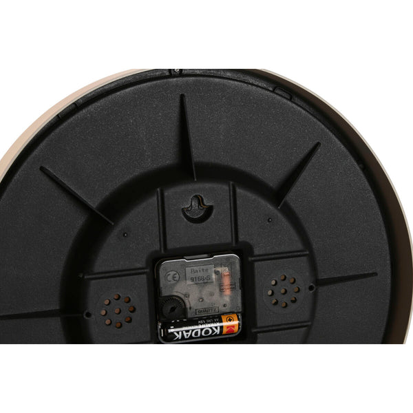Home ESPRIT Seinäkello Ruskea PVC Puu 30 cm