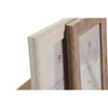 Kuvakehys Home ESPRIT Beige Luonnollinen 4 osaa