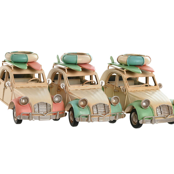 Koristehahmo Vintage Auto Sininen Vihreä Pinkki