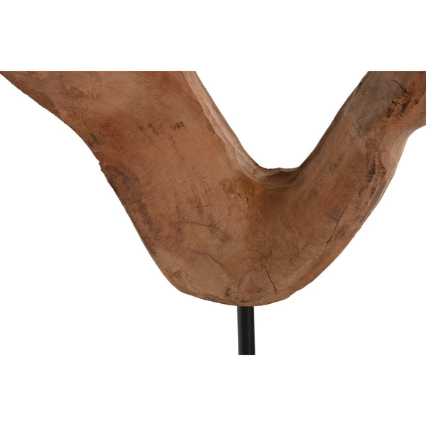 Moderni Koristehahmo Ruskea Musta 22x9x44 cm