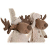 Home ESPRIT Joulukoristeet Valkoinen Beige 2 kpl