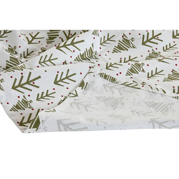Pöytäjuoksija Valkoinen Vihreä Beige 50 x 150 cm