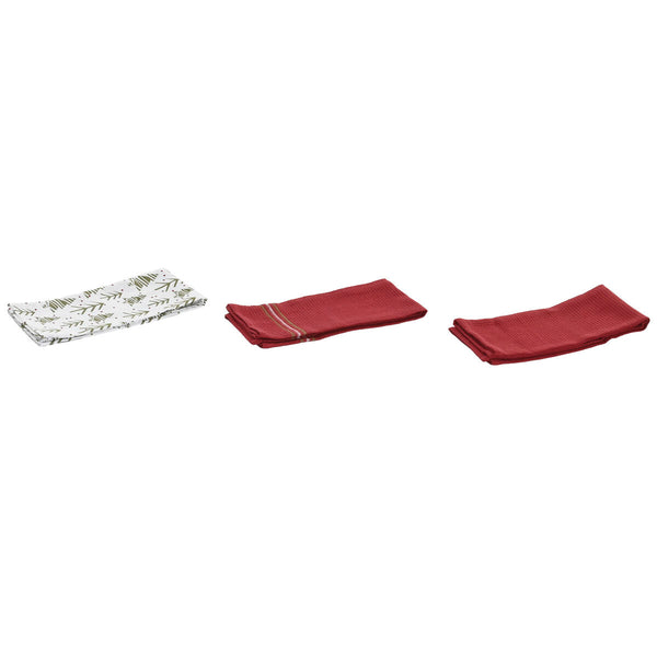 Joulukeittiöliina Home ESPRIT, Punainen Vihreä Beige