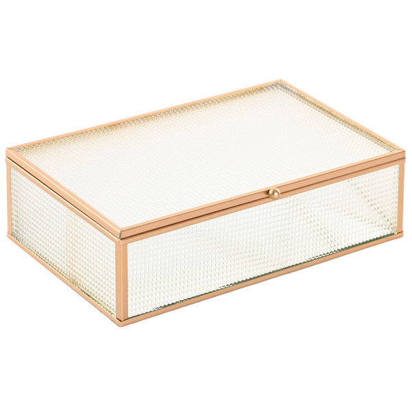 Kullattu Korurasia Kristalleilla 24 x 15 x 6,5 cm