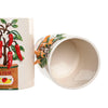 Keramiikkamaljakko Home ESPRIT Kaupunki Paprika 22 cm