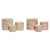 Keramikkaruukut Shabby Chic 3 kpl