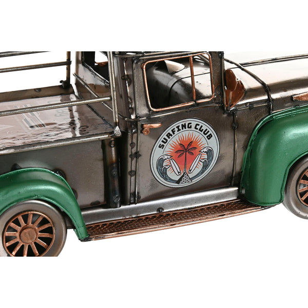 Vintage Koristeauto Vihreä Hopeinen
