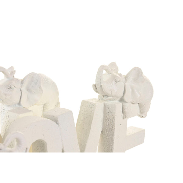 Valkoinen Itämainen Koristehahmo 25 x 5 x 13 cm