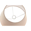 Beige Lampunvarjostin Pellava ja Metalli