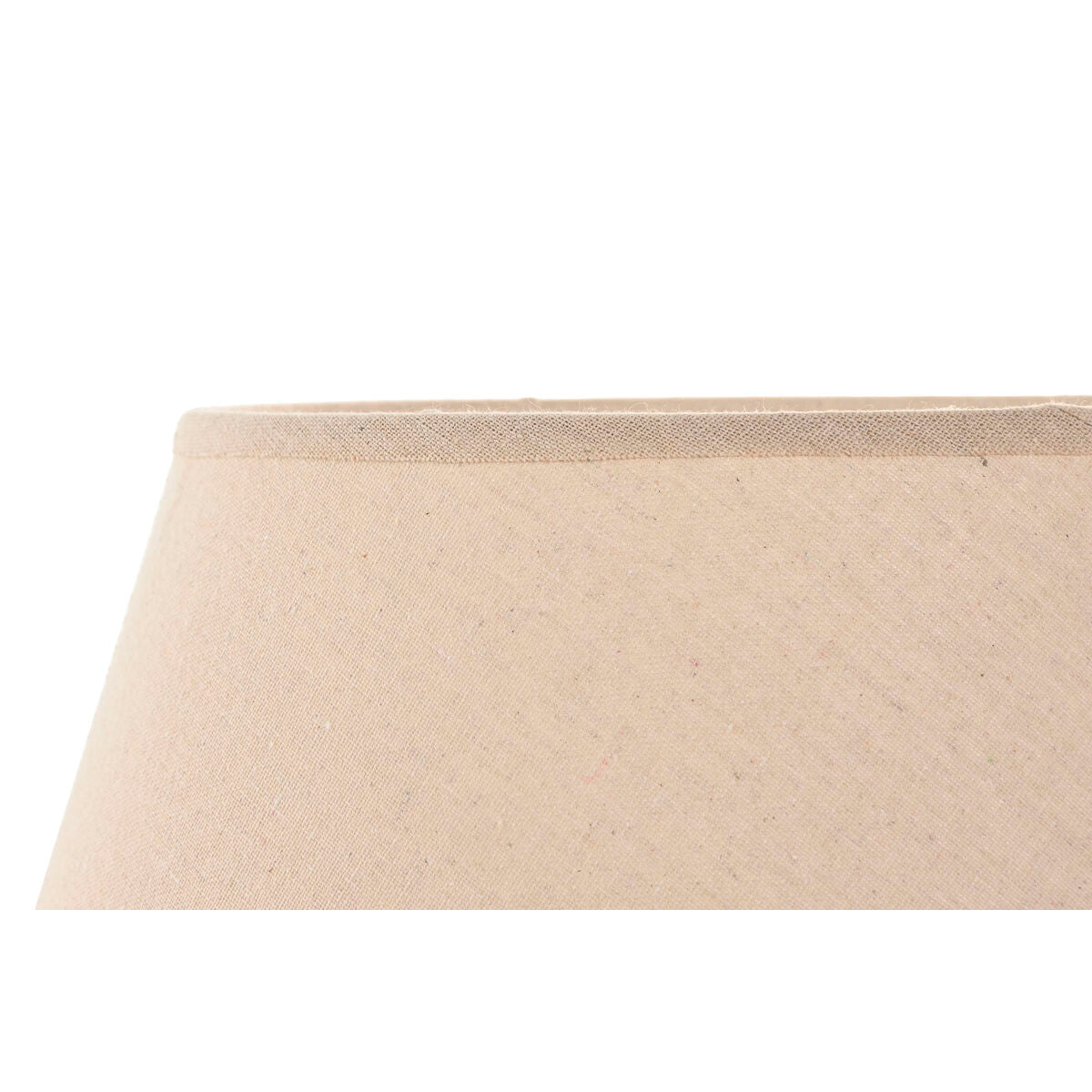 Beige Lampunvarjostin Pellava ja Metalli