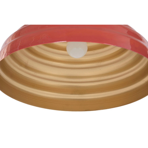 Punainen Kattolamppu Home ESPRIT, Metalli, 50 W