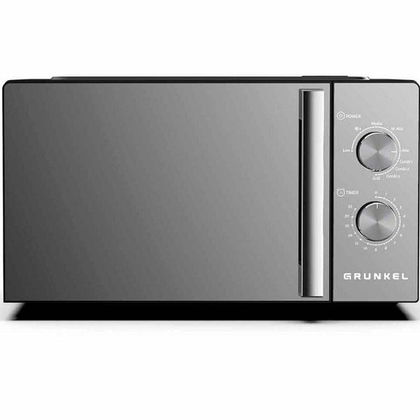 Musta Mikroaaltouuni Grillillä 800W 20L