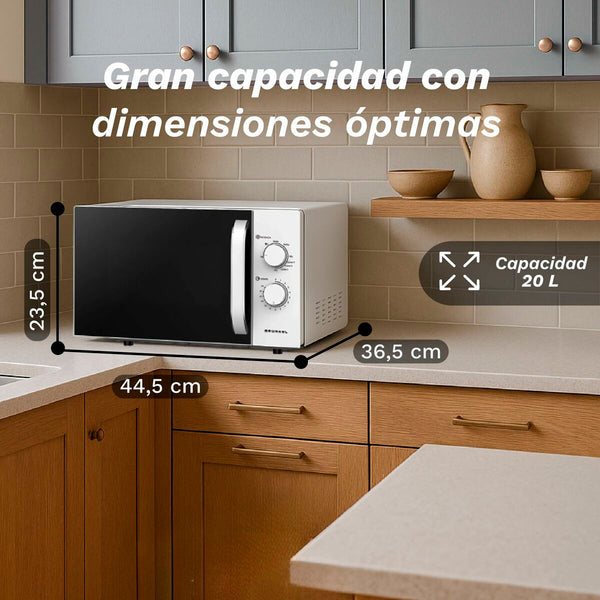 Grunkel mikroaaltouuni grillillä 700W 20L - Vuodevaatteet.fi