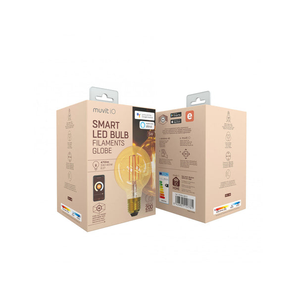 Älykäs Polttimo Muvit iO Wi-Fi E27 5W