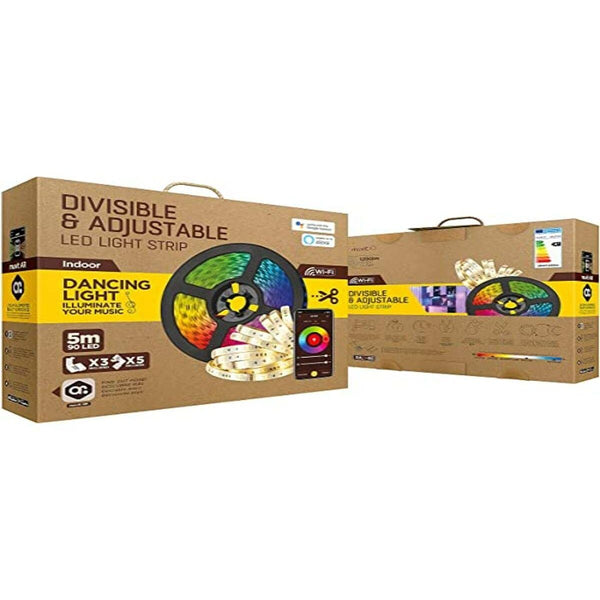 Muvit iO LED-nauha 5 m Musta Monivärinen