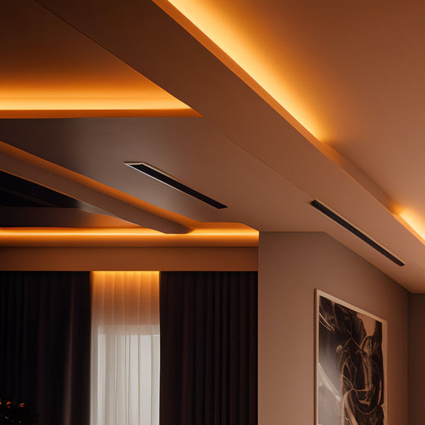 LED-nauha 5m lämmin valkoinen neon