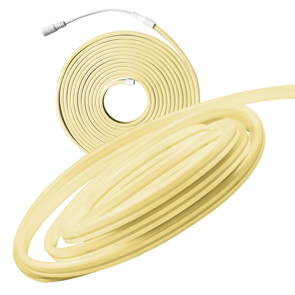 Läpinäkyvä 5 m Neon LED-nauha