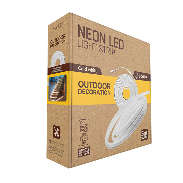 Muvit iO LED-nauhat 5 m kylmä valkoinen