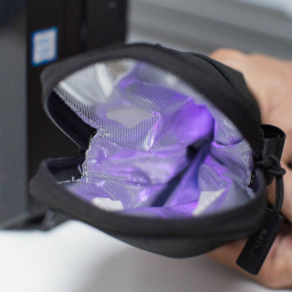 UV-sterilointilaite Musta Kangas