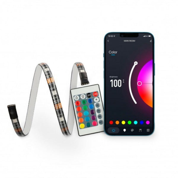 KSIX RGB LED-nauhat kauko-ohjauksella