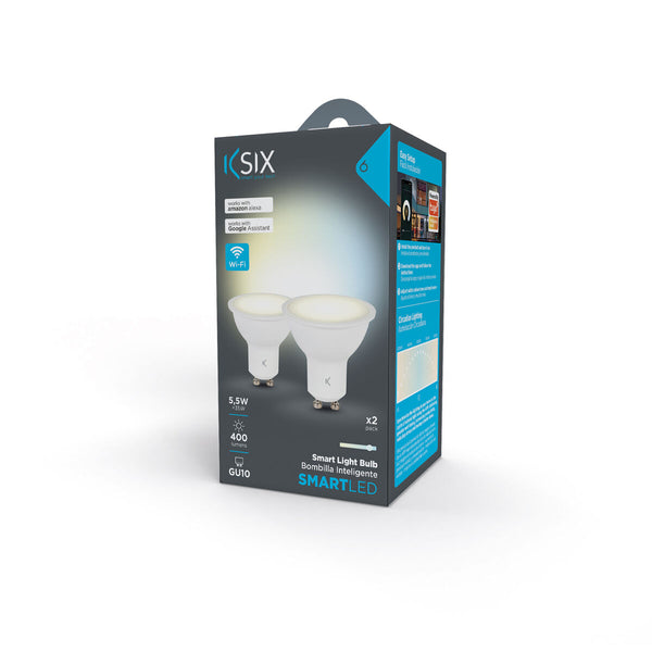 KSIX LED-lamppu GU10 5,5 W