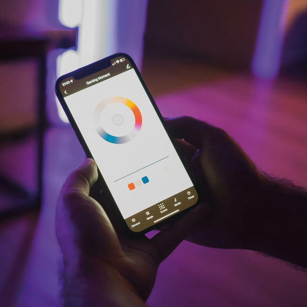 KSIX LED-lattialamppu 12 W, 140 cm, musta