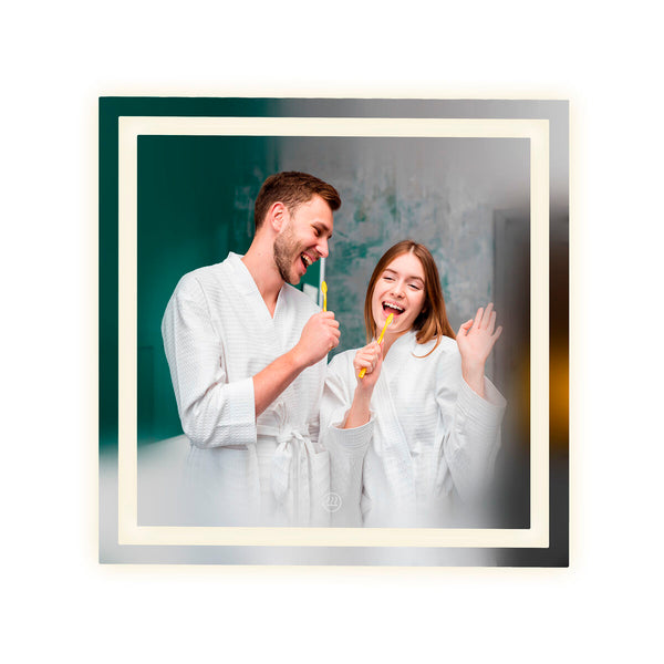 Kylpyhuonepeili LED-valolla ja Kaiuttimella