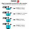 Fagor DUO 6L Painekeitin Ruostumaton Teräs