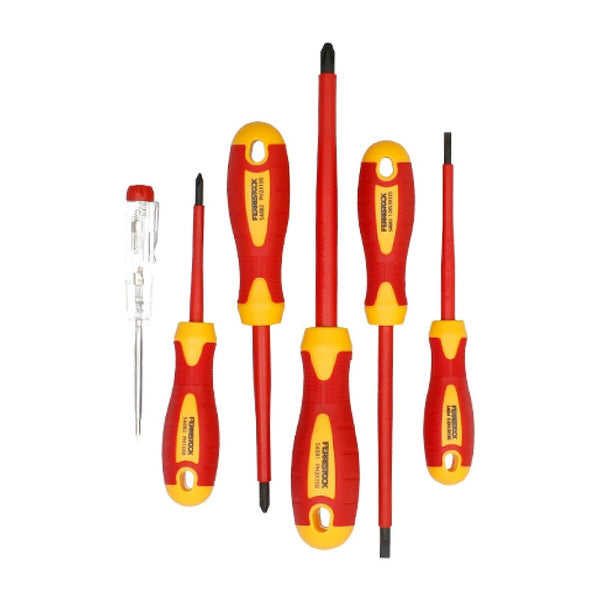 Ferrestock Ruuvimeisselisetti 6 osaa