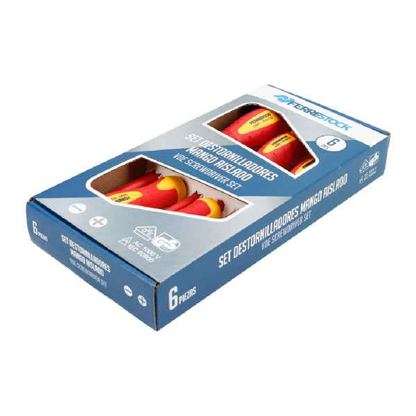 Ferrestock Ruuvimeisselisetti 6 osaa