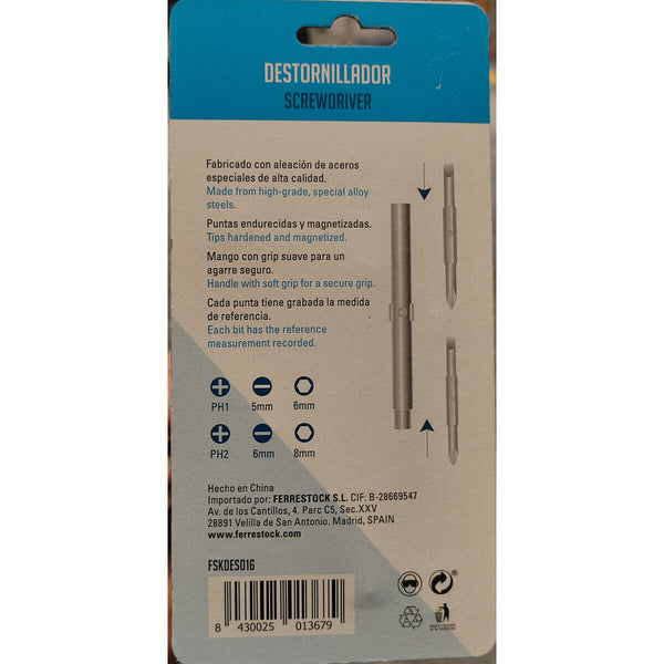 Ferrestock 6-in-1 Monitoimiruuviväännin